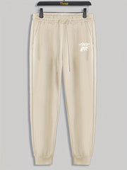 Bear Letter Mama Print Men's Pants Drawstring Sweatpants