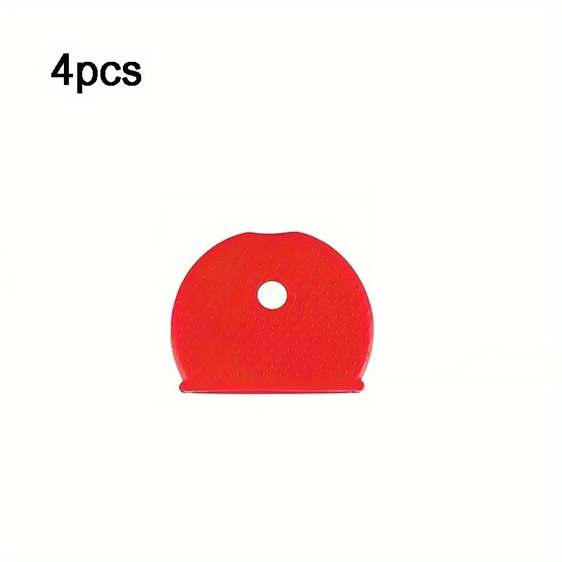 8pcs Key Cap Cover Label Key Identifier Cover Assorted Colors