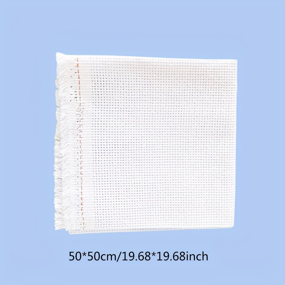 1pc Cross Stitch Fabric Polyester Cotton Embroidery Cloth