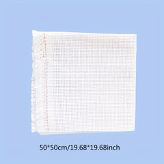 1pc Cross Stitch Fabric Polyester Cotton Embroidery Cloth