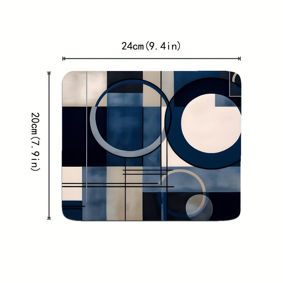 Small Desktop Mouse Pad for Home and Office