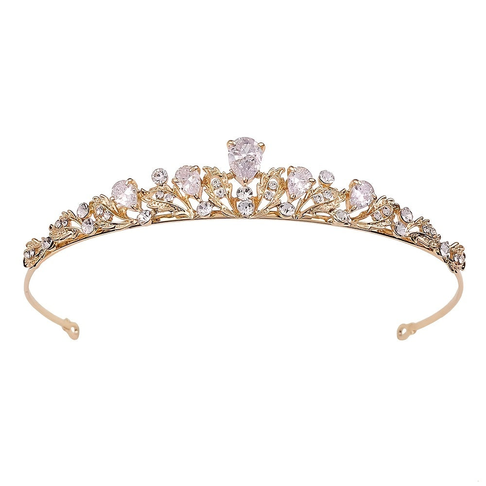 Crystal Headband Tiara Wedding Hair Accessories Crown