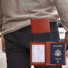 Travel Passport Bag Vaccine Card Holder Multifunctional