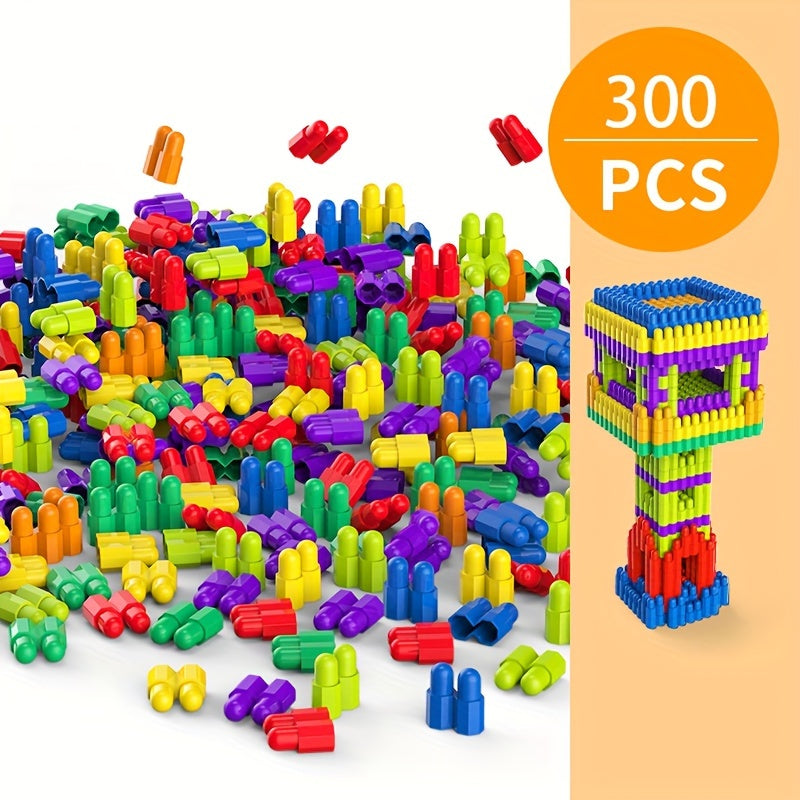 Rocket Bullet Blocks for Kids DIY Play Enhances Creative Thinking