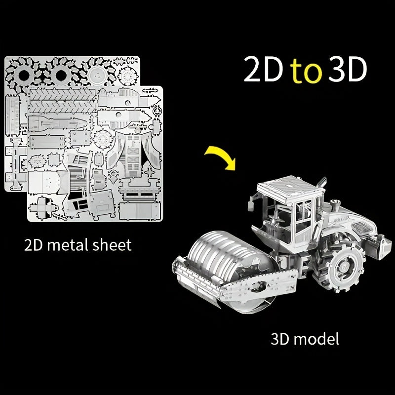 DIY 3D Puzzle Router Stainless Steel Model