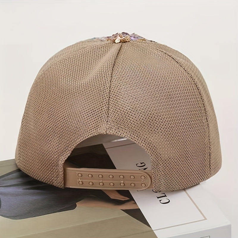 Breathable Mesh Baseball Cap UV Protection Eye Cap