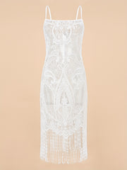  Lace Trim Boho Nightdress