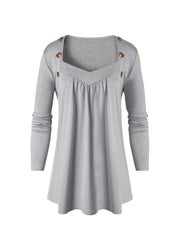  Sweetheart Neck Top with Music Note Print