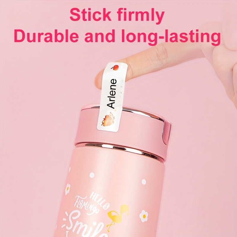 Personalize Your Kids' School Supplies with Animal Style Name Stickers