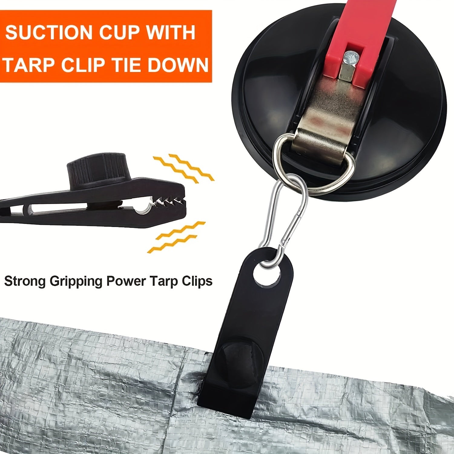 Camping Tent Suction Cup Hook Canopy Holder