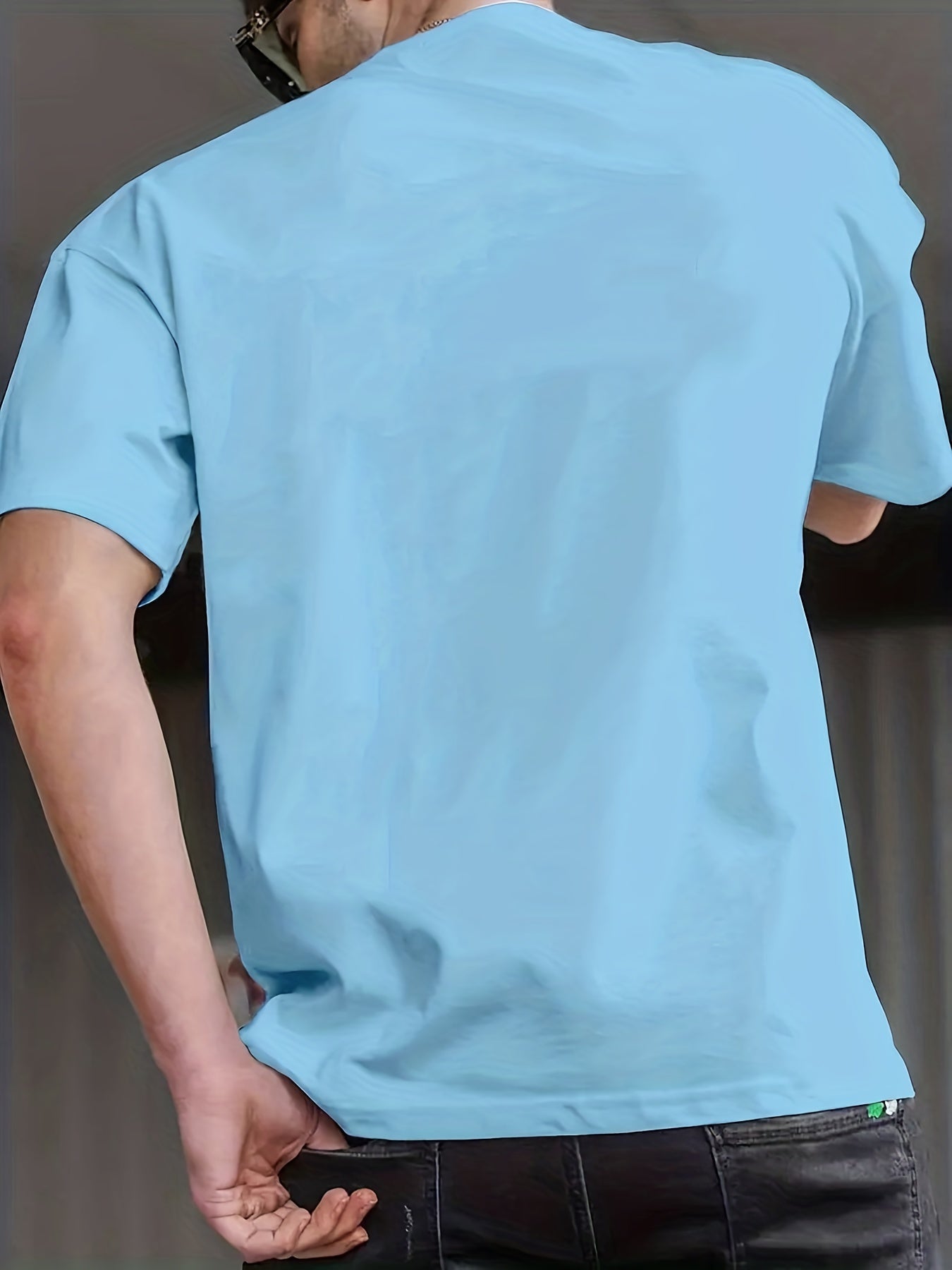 Men's Graphic Crew Neck T shirt Casual Comfy Tees For Summer