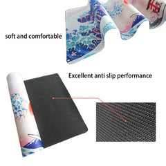 Anime Character Mouse Pad Office Gaming Desk Pad Non Slip Rubber HD Keyboard Mou