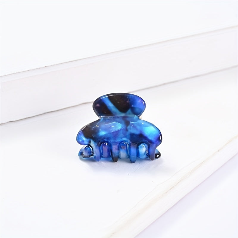 Small Hair Claw Sweet Side Clip Retro Hair Claw College Style Hair Clip