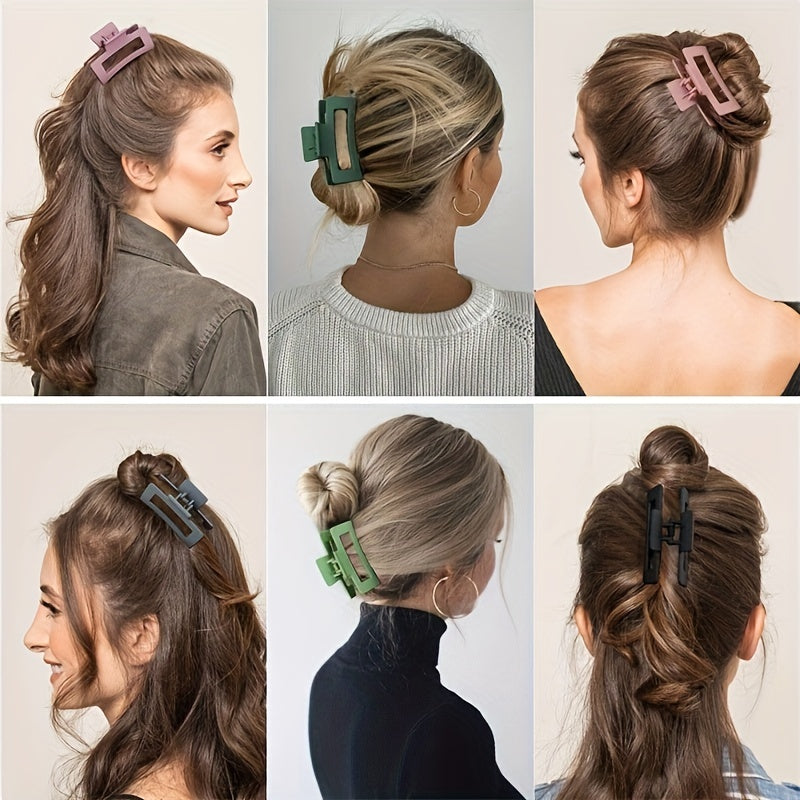 5pcs Hair Claw For Women Hair Claw For Thick Hair Women Hair Accessories