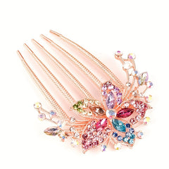 Alloy Artificial Diamond Hair Comb Hair Accessories