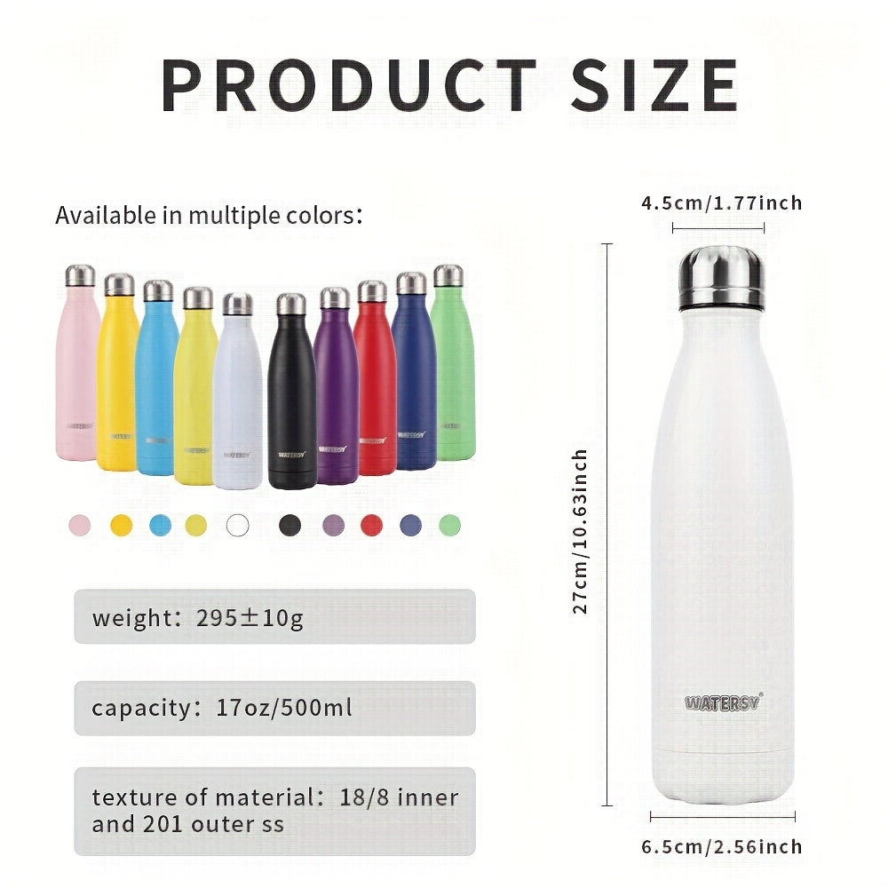 Watersy Stainless Steel Vacuum Bottle 1pc