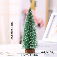 Mini Christmas Tree Cedar Tabletop Small Christmas Tree Desktop Window Swing