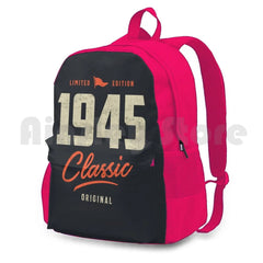 1945 Classic Birthday Gift Outdoor Hiking Backpack Waterproof Camping Travel