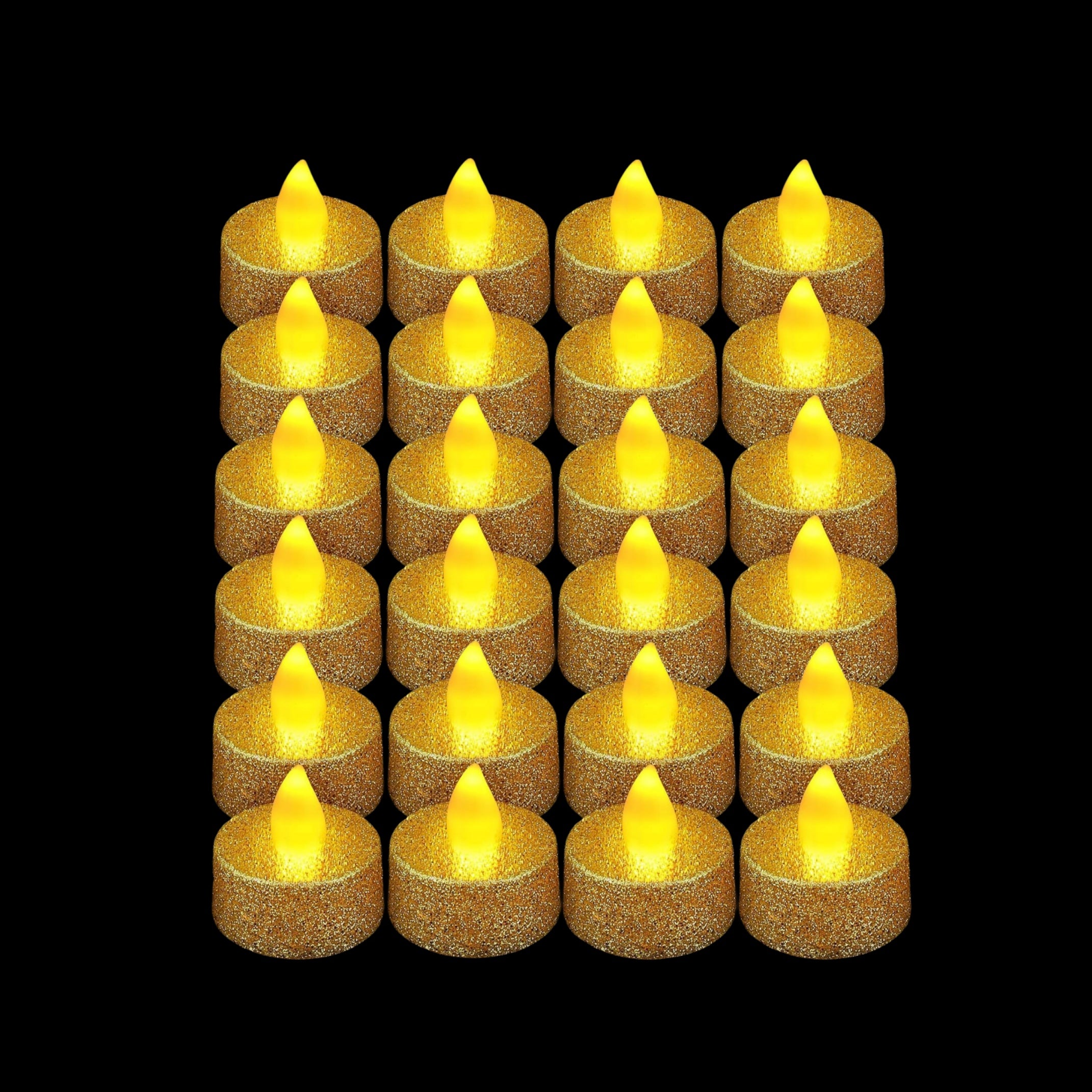 24pcs Electronic Candle LED Tea Wax Smokeless Candle Light