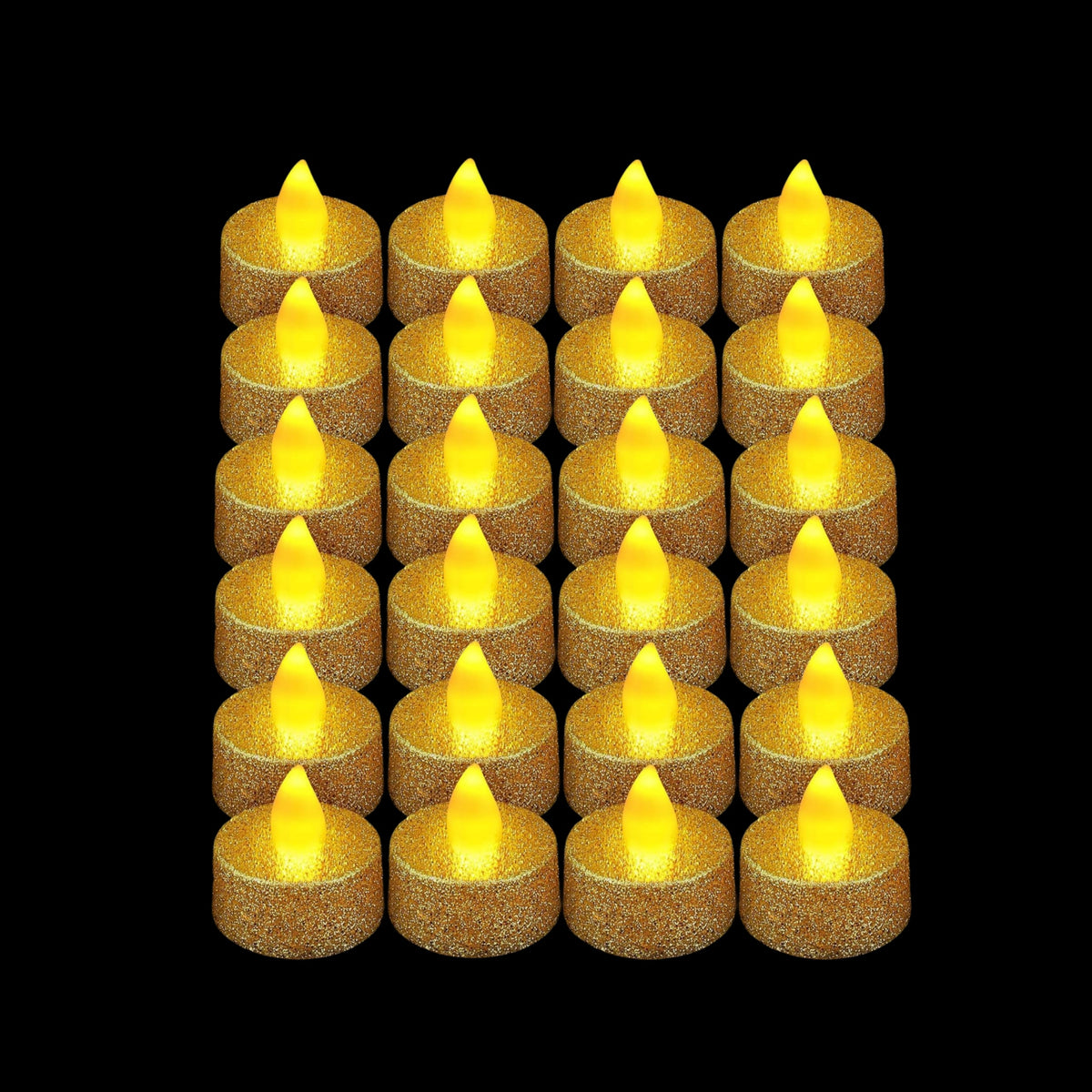 24pcs Electronic Candle LED Tea Wax Smokeless Candle Light