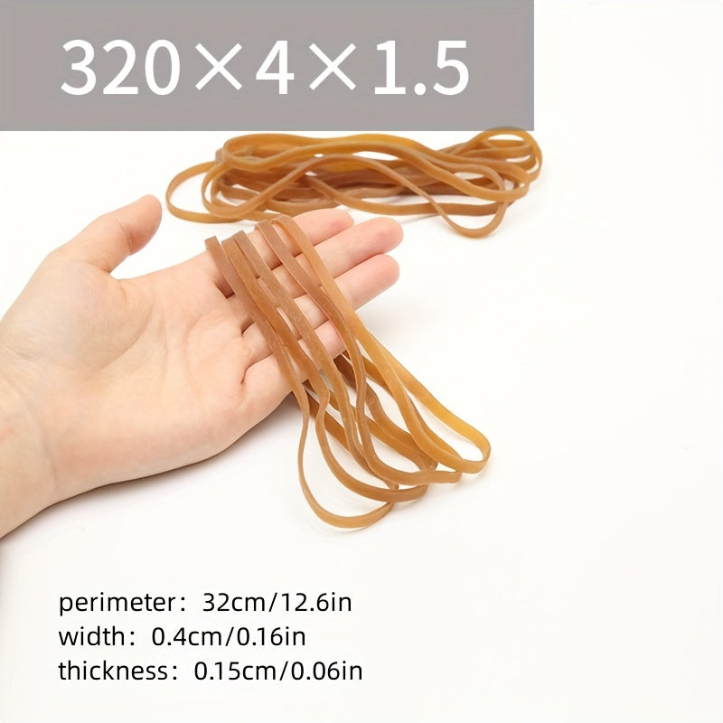 50 Big Rubber Bands Strong Elastic Bands for Office School Home