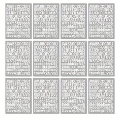 Colorful Vinyl Letter Stickers for DIY Scrapbooking Craft