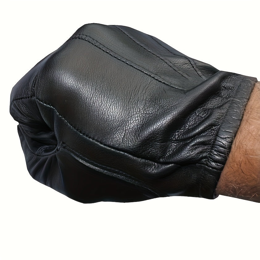 Winter Warm Fishing Gloves Leather Gloves For Outdoor Activities