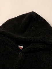 Baby Girls Fleece Hoodie Coat Long Sleeve Warm Jacket