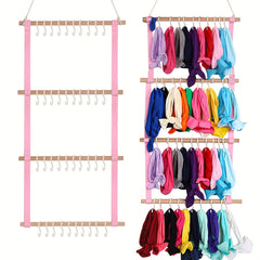 Wall Hanging Headband Holder Room Decoration Organizer Storage Rack