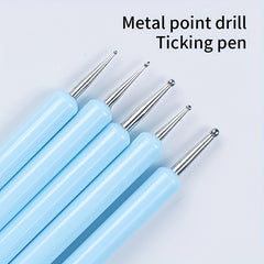 Silicone Soft Head Double Head Artificial Diamond Indentation Pen