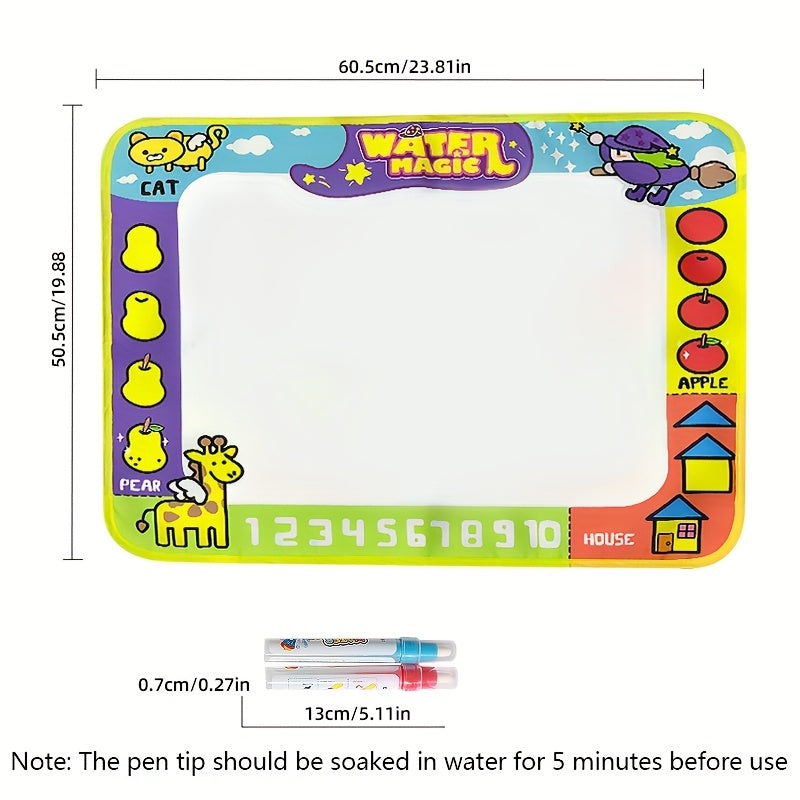 Watercolor Painting Kit for Kids 3-6 Years: Portable, Washable, Non Toxic