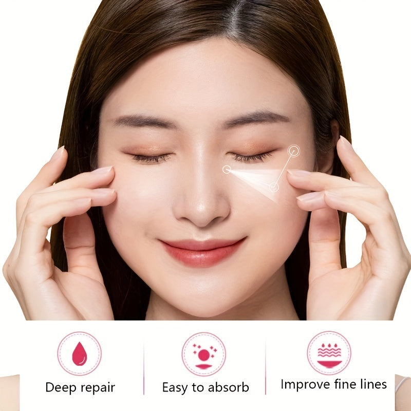 Peach Eye Mask - Hydrates, Smooths, and Firms Skin, Reduces Wrinkles
