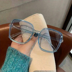 Oversized Square Sunglasses Gradient Glasses Driving Party UV400