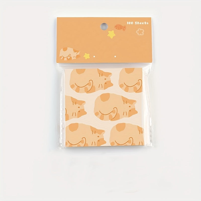 Cartoon Animal Student Message Book 100 Sheets