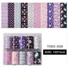 Halloween Christmas Nail Foil Sticker Pumpkin Ghost Bat Santa Snowflake Decals