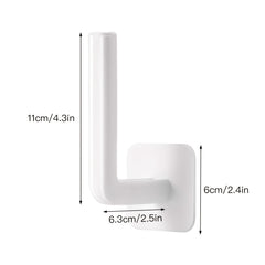 2pcs Adhesive Scrunchie Holder Stick Waterproof Organizer