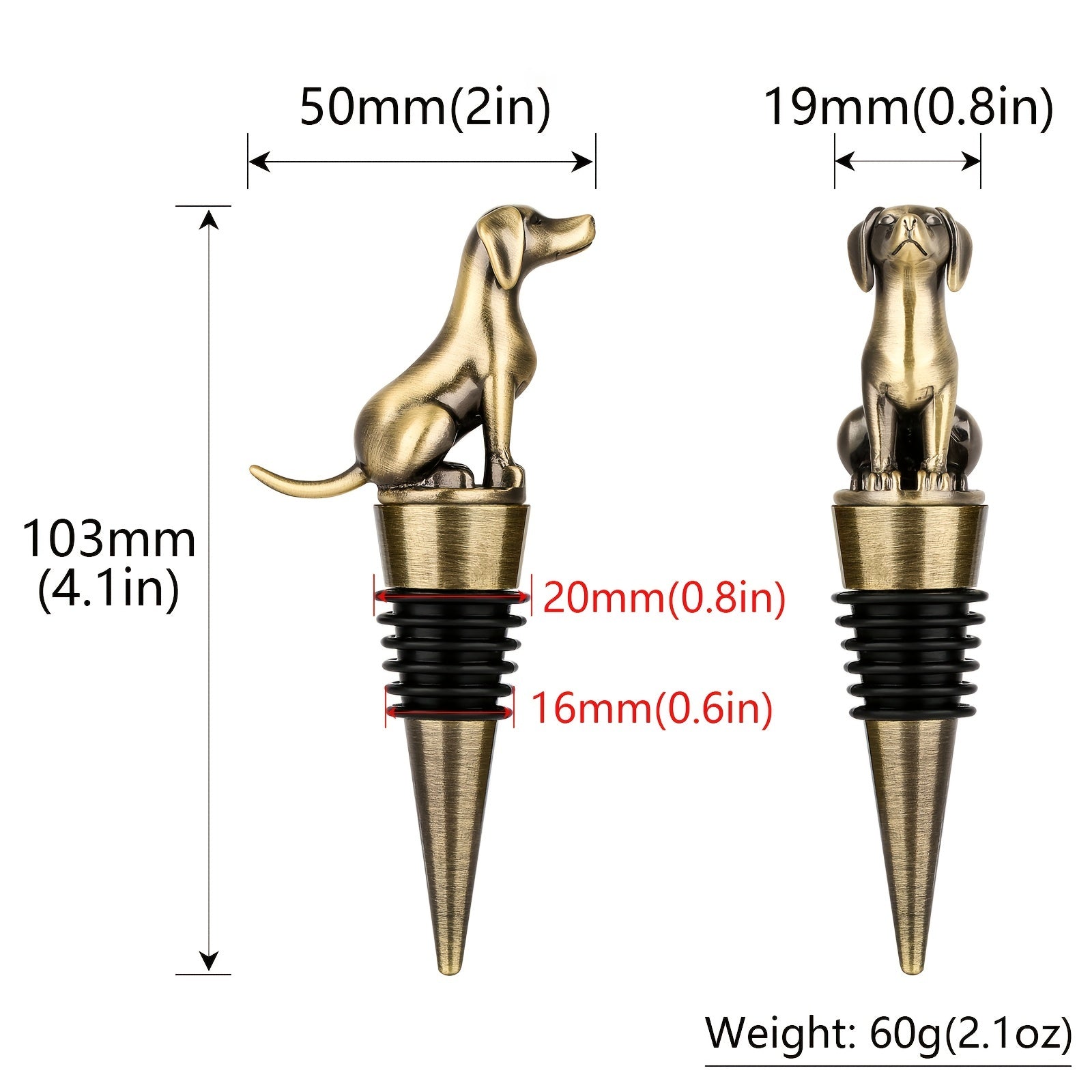 Labrador Retriever Wine Stopper Dog Wine For Men Dog Father Christmas Birthday