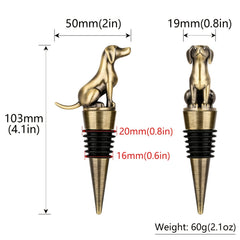 Labrador Retriever Wine Stopper Dog Wine For Men Dog Father Christmas Birthday
