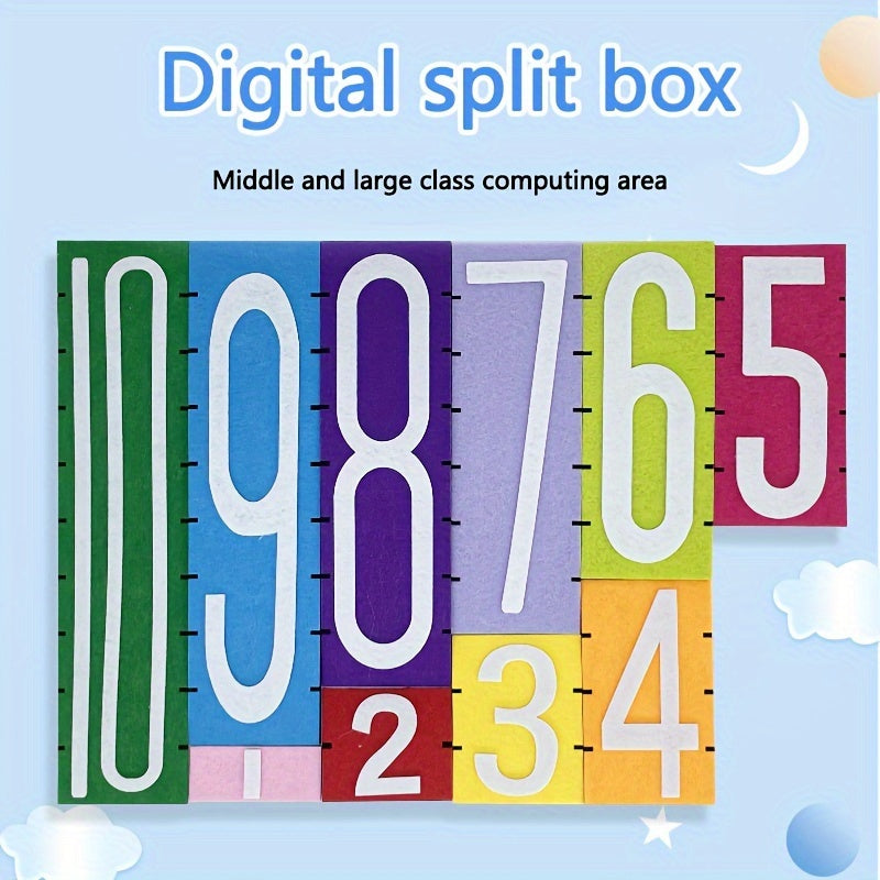 Colorful Number Blocks Toy for Kids Enhances Math Skills