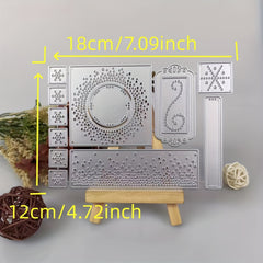 Christmas Stamps & Dies Set for Card Making