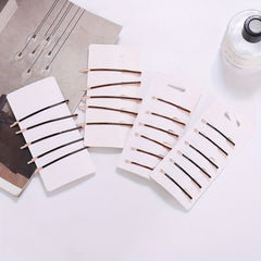Women's Glossy Bobby Pin Enamel Hair Clip