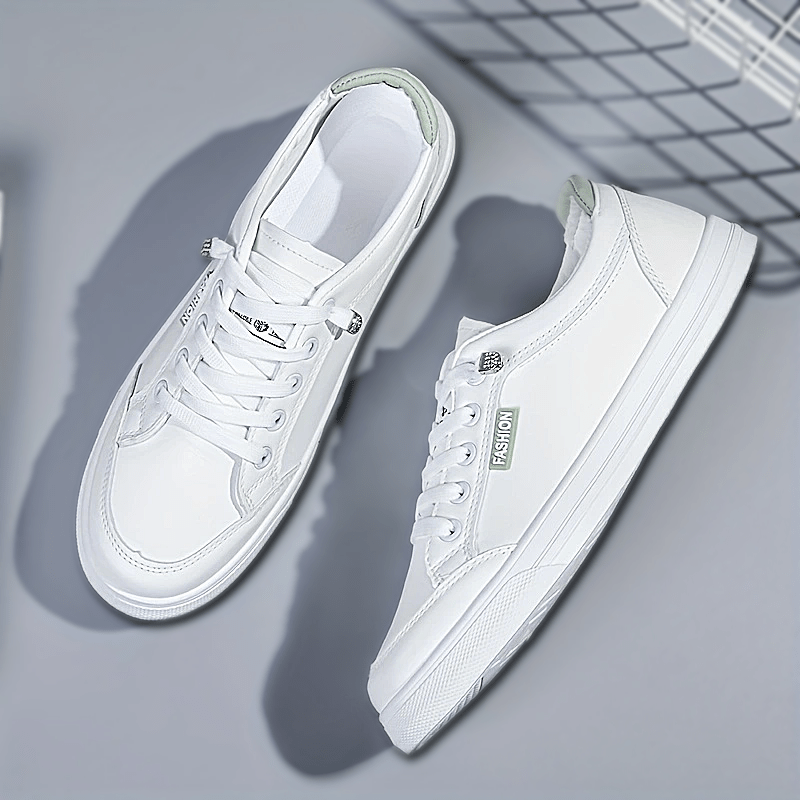 Women's Lace Up Walking Shoes Casual Flat Skate Shoes