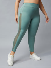  High Waist Mesh Sports Leggings