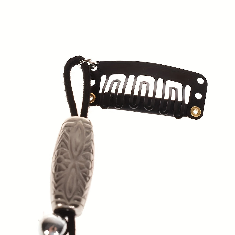 Boho Style Feather Tassel Hair Extension Hair Clip for Women