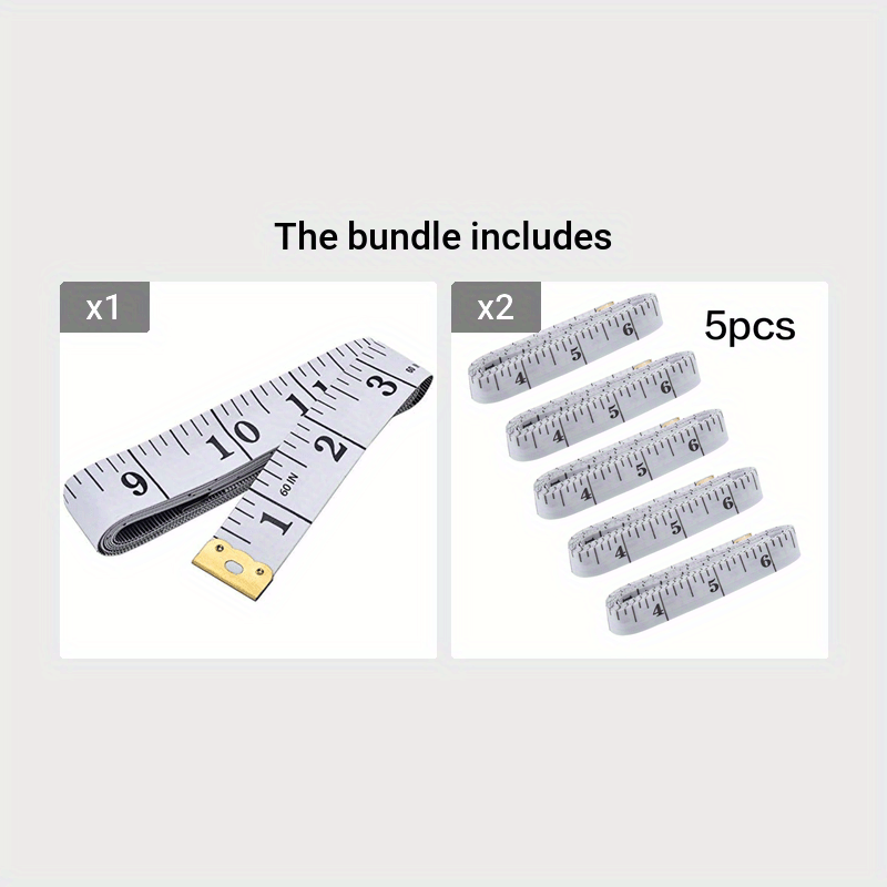 Soft Tape Measure Double Scale Body Sewing Ruler Weight Loss Medical Tailor