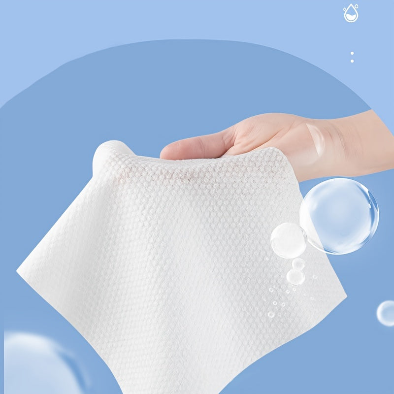 100pcs Disposable Detachable Towels Soft Facial Cleaning Cloth