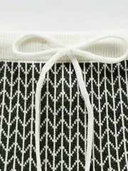 Baby Cotton Striped Pants Drawstring Short Pants