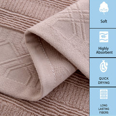 3pcs Solid Cotton Hand Towel Absorbent Soft Face Towel Quick Dry Hand Towels