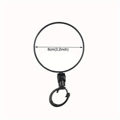 360 Degree Rotating Bike Mirror for Rear View Safety Universal Handlebar Mount