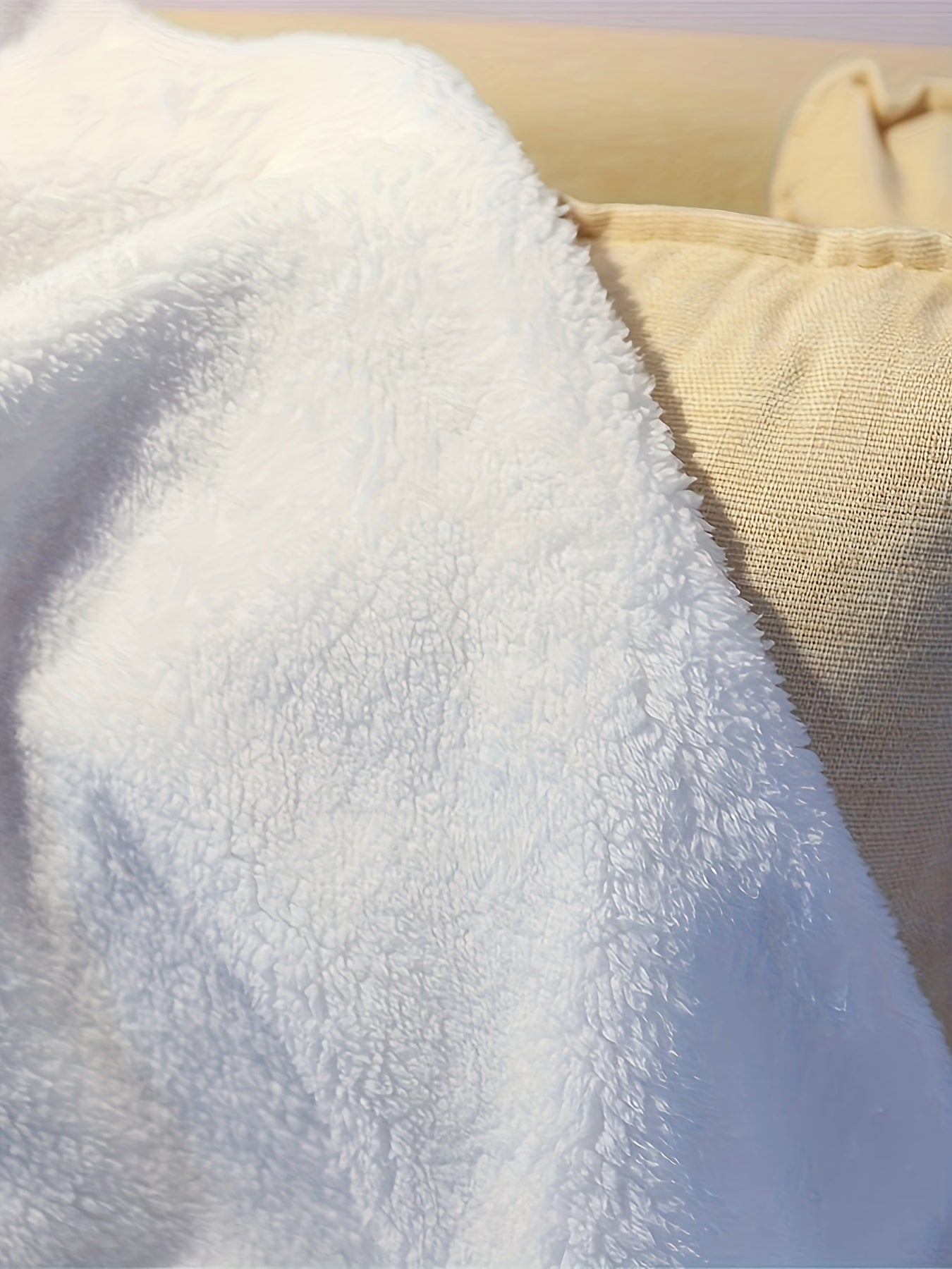  Hooded Flannel Loungewear Robe with Pockets
